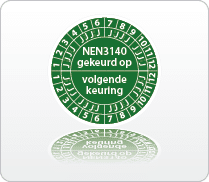 Keuringstickers-rond-NEN3140-gekeurd-op-volgende-keuring-groen categorie button